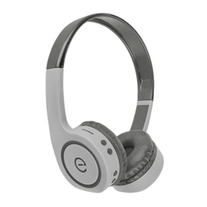 Imagen de PERFECT CHOICE - AUDIFONOS ON-EAR INALAMBRICOS BT (GRIS)