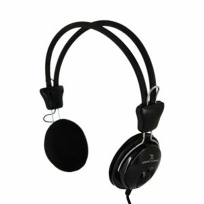 Imagen de PAQ. C/2 - PERFECT CHOICE - AUDIFONOS ON-EAR 3.5 MM CON MICROFONO INTEGRADO.