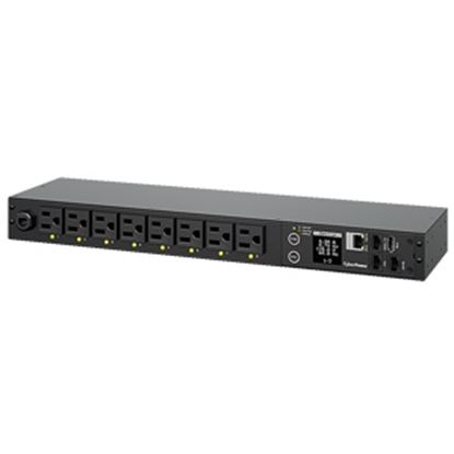 Imagen de CYBER POWER - SWITCHED PDU 1U 15A 120V. NEMA 5-15P 8 NEMA 5-15R