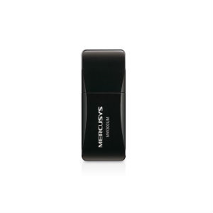 Imagen de PAQ. C/2 - TP-LINK - MINI ADAPTADOR USB MERCUSYS INALAMBRICO N300MBPS