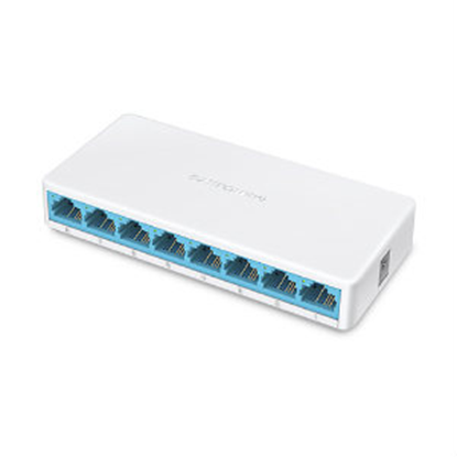 Imagen de PAQ. C/2 - TP-LINK - SWITCH MERCUSYS DE ESCRITORIO DE 8 PUERTOS DE 10/100MBPS