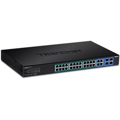 Imagen de TRENDNET - 28 PORT GIGABIT WEB SMART POE SWITCH