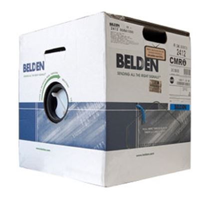 Imagen de BELDEN - BELDEN CABLE UTP CAT6 AZUL 305MTS CMR