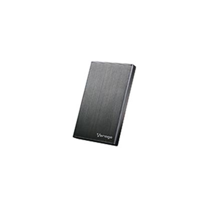 Imagen de PAQ. C/2 - VORAGO - ENCLOSURE VORAGO HDD-201 NEGRO DD 2.5 SATA USB 3.0