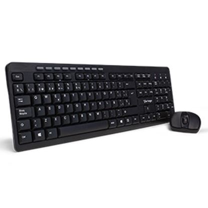 Imagen de VORAGO - VORAGO KIT TECLADO Y MOUSE INALAMBRICOS MULTIMEDIA NEGRO