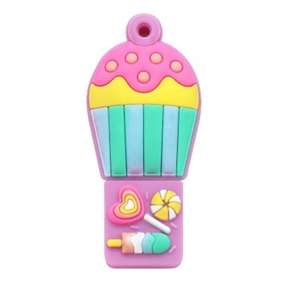 Imagen de PAQ. C/2 - DTC - B-ROBOTIX - MEMORIA USB 32GB CUPCAKE LOLLYPOP