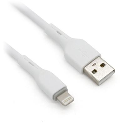 Imagen de PAQ. C/5 - DTC - B-ROBOTIX - CABLE LIGHTNING, 1 M, PVC, BLANCO