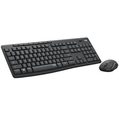 Imagen de LOGITECH - KIT TECLADO Y MOUSE INALAMBRICO MK295 MENOS RUIDO MAYOR ENFOQUE