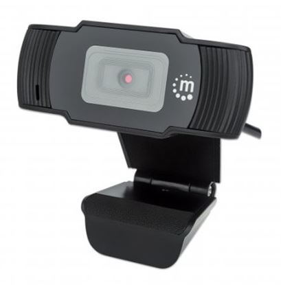 Imagen de IC - CAMARA WEB FULL HD 1080P LENTE 2 MPX USB PLUG AND PLAY