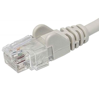 Imagen de PAQ. C/2 - IC - PLUG RJ45 CLIP REPUESTO BLANCO 50 PZAS