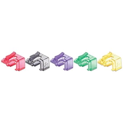 Imagen de PAQ. C/2 - IC - PLUG RJ45 CLIP REPUESTO MIXTO 50 PZAS