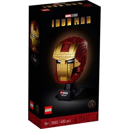 Imagen de LEGO - 76165 MARVEL CASCO DE IRON MAN 480 PZAS.