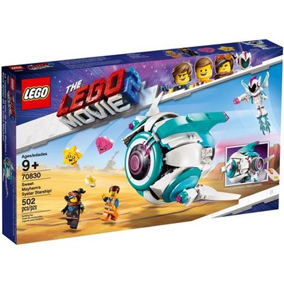 Imagen de LEGO - 70830 THE LEGO MOVIE NAVE SYSTAR DE LA DULCE MAYHEM 502 PZAS.