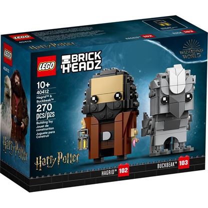 Imagen de LEGO - 40412 HARRY POTTER BRICK HEADZ HAGRID Y BUCKBEAK 270 PZAS.