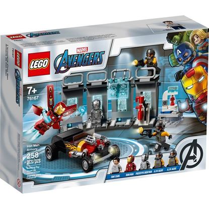 Imagen de LEGO - 76167 AVENGERS ARMERIA DE IRONMAN 258 PZAS