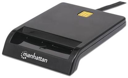 Imagen de MANHATTAN - LECTOR TARJETAS INTELIGENTES (C/CHIP) USB