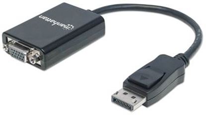 Imagen de MANHATTAN - ADAPTADOR DISPLAYPORT M A VGA H 15CM