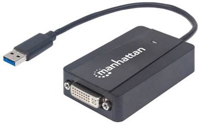 Imagen de MANHATTAN - CONVERTIDOR VIDEO USB 3.0 A DVI-I H
