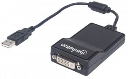 Imagen de MANHATTAN - CONVERTIDOR USB 2.0 A DVI