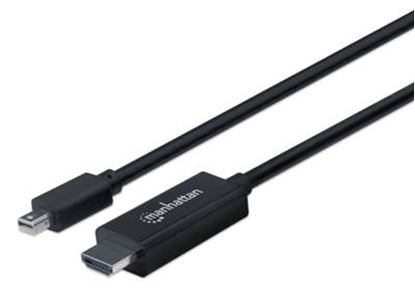 Imagen de MANHATTAN - CABLE DISPLAYPORT MINI - HDMI 4K  1.0M