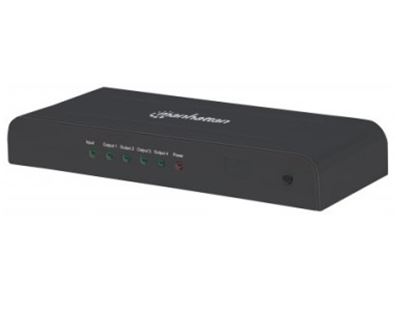 Imagen de MANHATTAN - VIDEO SPLITTER HDMI UHDTV 4K@30HZ, 1 IN : 4 OUT