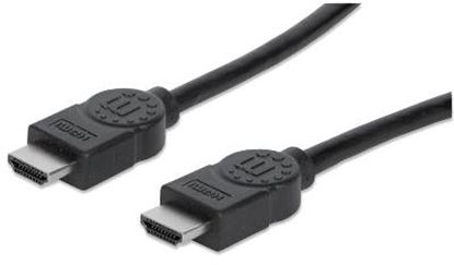 Imagen de PAQ. C/5 - MANHATTAN - CABLE HDMI 1.3 M-M  1.0M