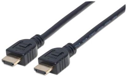 Imagen de PAQ. C/2 - MANHATTAN - CABLE HDMI 2.0 INTRAMURO M-M  1.0M