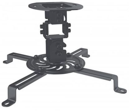 Imagen de MANHATTAN - SOPORTE PROYECTOR P/TECHO  BASICO 13.5KG, NEGRO