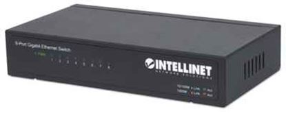 Imagen de INTELLINET - SWITCH GB  8 PTOS METAL