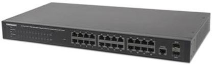 Imagen de INTELLINET - POE SWITCH GB 24 PTOS 19" 30W/PTO, 240W + 2 SFP