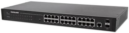 Imagen de INTELLINET - SWITCH GB 24 PTOS 19" ADMIN + 2 SFP