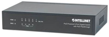 Imagen de INTELLINET - POE SWITCH GB  5 PTOS 30W/PTO, 68W