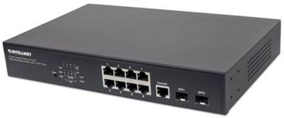 Imagen de INTELLINET - POE SWITCH GB  8 PTOS 30W/PTO, 140W, ADMIN + 2 SFP