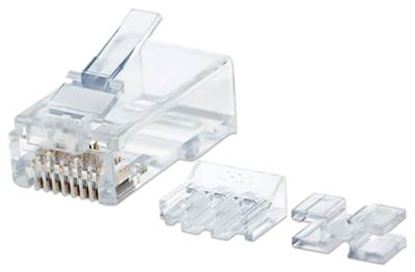 Imagen de INTELLINET - PLUG RJ45 CAT 6A UTP SOLIDO PRO 80 PZAS