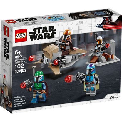 Imagen de LEGO - 75267 STAR WARS PACK DE COMBATE MANDALORIANOS 102 PZAS.