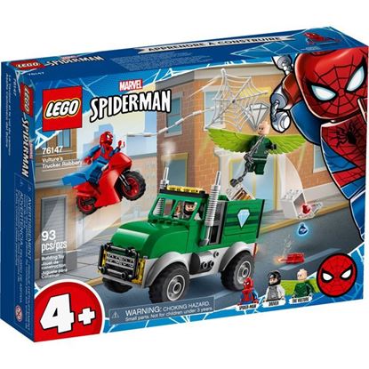 Imagen de LEGO - 76147 SPIDERMAN ASALTO CAMIONERO DEL BUITRE 93 PZAS.