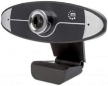 Imagen de PAQ. C/2 - MANHATTAN - CAMARA WEB USB V2,  720P, MIC INTERNO