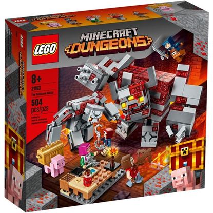 Imagen de LEGO - 21163 MINECRAFT DUNGEONS LA BATALLA POR LA PIEDRA ROJA 504 PZAS.