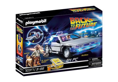 Imagen de PLAYMOBIL - 70317 BACK TO THE FUTURE DELOREAN 64 PZAS.