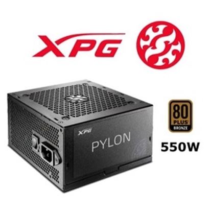 Imagen de OTROS - FUENTE DE PODER PYLON 550W 80 P LUS BRONCE ATX PCIE (2) EPS