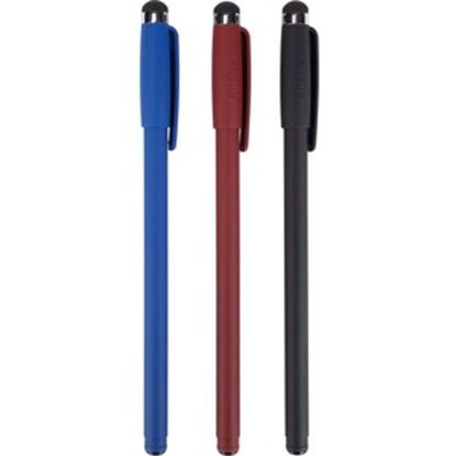 Imagen de PAQ. C/2 - TARGUS - STYLUS BOLOGRAFO 3 PACK NEG ROJO AZUL