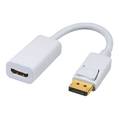Imagen de DATA COMPONENTS - ADAPTADOR DISPLAYPORT MACHO A HDMI HEMBRA 10CMS BROBOTIX