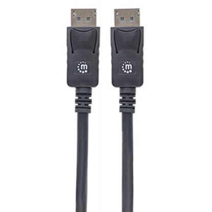 Imagen de PAQ. C/2 - IC - CABLE DISPLAYPORT 2.0M MACHO MACHO COLOR NEGRO