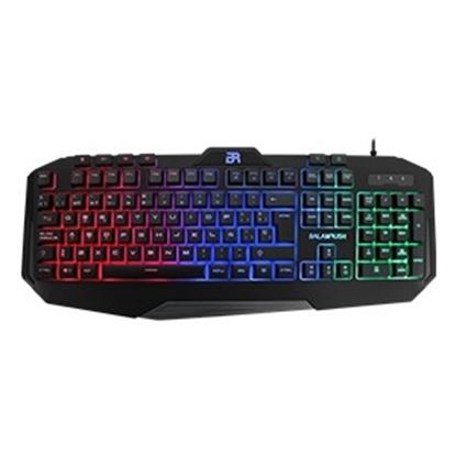 Imagen de OTROS - TECLADO GAMER BALAM RUSH GUNFIR E USB TECLAS PROG LED NEGRO