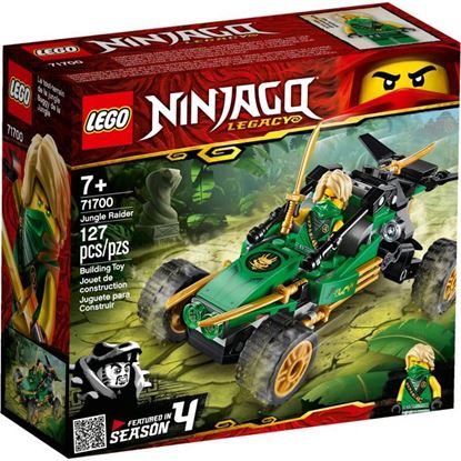 Imagen de PAQ. C/2 - LEGO - 71700 NINJAGO JUNGLE RAIDER 127 PZAS.