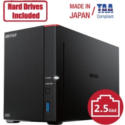 Imagen de BUFFALO - NAS LINKSTATION 720D 2BAY 8TB (2X4TB) RAID 0/1 RJ45 2.5GB USB 2.0