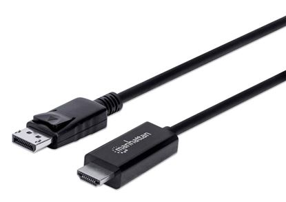 Imagen de MANHATTAN - CABLE DISPLAYPORT - HDMI M-M 4K  3.0M