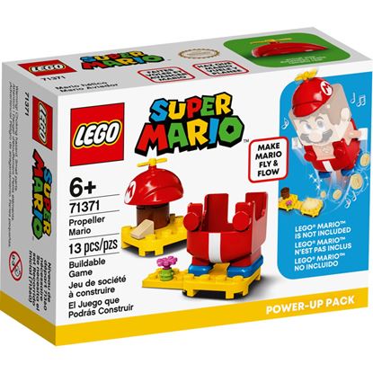 Imagen de PAQ. C/2 - LEGO - 71371 SUPER MARIO PACK POTENCIADOR MARIO HELICOPTERO 13 PZAS.