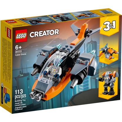 Imagen de LEGO - 31111 CREATOR 3 EN 1 CIBERDRON 113 PZAS.