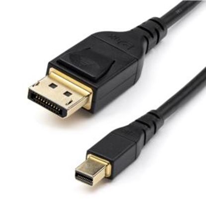 Imagen de STARTECH - CABLE MINI DP A DISPLAYPORT 1 4 DE 2M - 8K 60HZ CERTIFICADO VESA